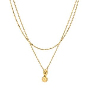 Jenny Bird Constance Wrap Necklace in Gold
